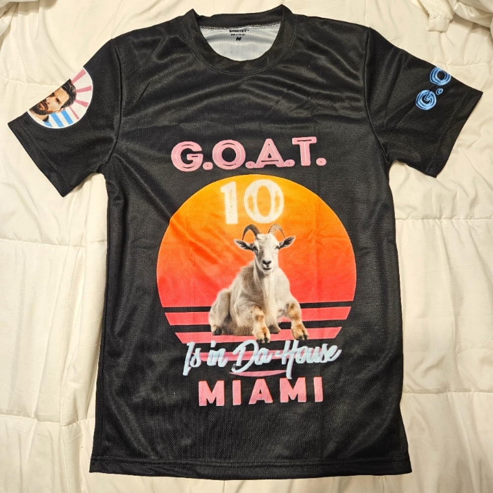 Custom Made Messi Inter Miami Jersey